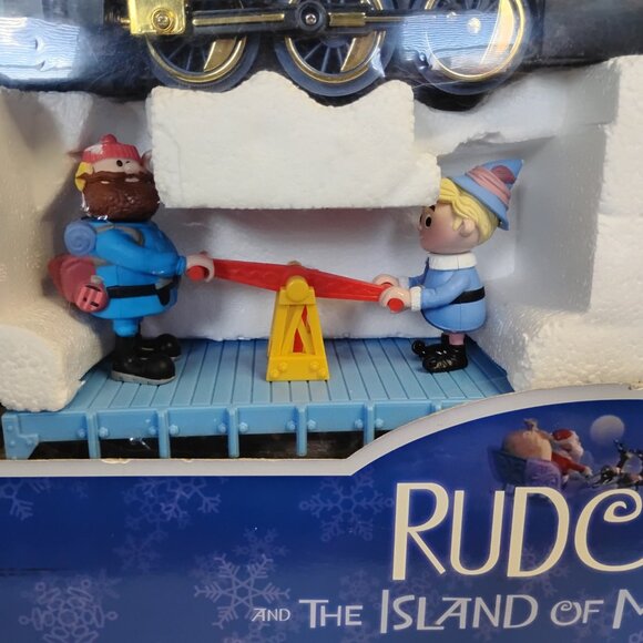 Rudolph's Red Nose Express Train Set Island Of Misfit Toys Memory Lane - Picture 4 of 15
